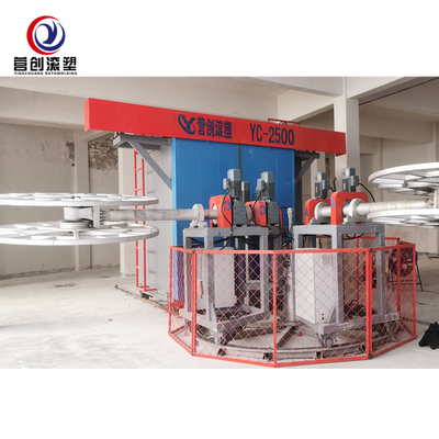 Αγορά new design 3 arms carrousel moulding machine from China online manufacture