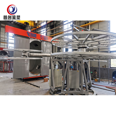 Αγορά New Water tank Carrousel Rotational Molding Machine for sales rotomoulding machine online manufacture