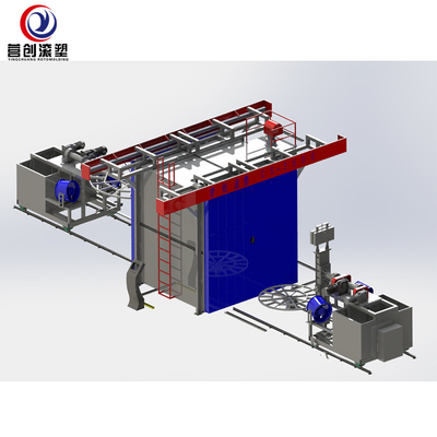 Αγορά πλαστική Rotomoulding δεξαμενή νερού 1000L 45Kw που κατασκευάζει τη μηχανή online manufacture