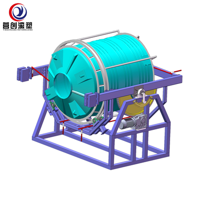 Αγορά Ανοιχτή φλόγα Rock N Roll Machine To Make 1000L, 2000L, 3000L 5000L Water Tank online manufacture