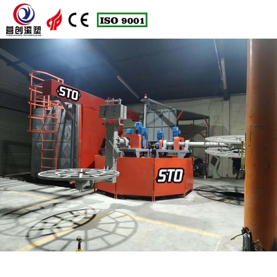 Αγορά Yingchuang Roto PLC σύστημα ελέγχου Ηλεκτρική θερμαντική δεξαμενή νερού Μηχανή κατασκευής καρουζέλου Rotomolding Machine online manufacture