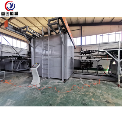 LLDPE αυτόματο μέγεθος δεξαμενών μηχανών 1000L σχηματοποίησης οχημάτων πυκνών δρομολογίων περιστροφικό