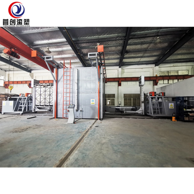 HDPE LLDPE μηχανή Rotomolding σαϊτών με την υψηλή ικανότητα