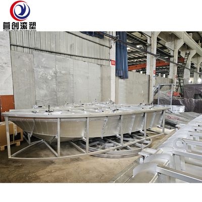 Νέο Rotomolding Casting Boat Mold με τεχνολογία περιστροφής και προσαρμοσμένο βάρος