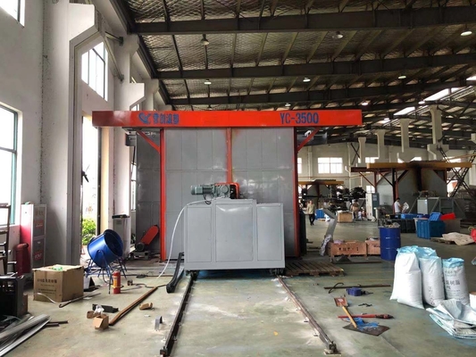 Ικανότητα καυστήρων μηχανών 380V/50Hz 500000 Kcar Rotomolding σαϊτών συστημάτων ελέγχου PLC