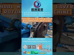 Yingchuang 400L κάλυψη δεξαμενής νερού Rock And Roll Rotomoulding Machine με χαμηλό θόρυβο