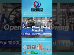 Yingchuang Roto Rock And Roll Rotomoulding Machines για οριζόντιο πύργο νερού 1000L
