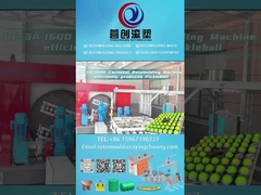 Ηλεκτρική θερμαντική μηχανή Pickleball Bi Axial Carousel Rotomoulding