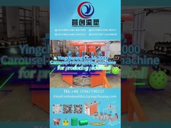 Αυτόματο σύστημα λειτουργίας Μηχανή περιστροφικού τυποποίησης καρουζέλου για pickleball